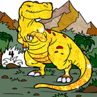 Dinosaur Color Zeichen