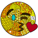 Emoji Color by Number Art Book APK