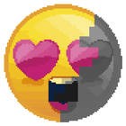 Emoji Pixel Art ikon