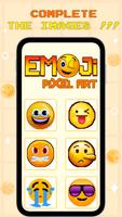 Emoji Pixel Art ポスター