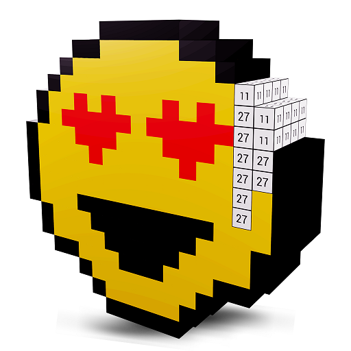 Emoji 3D Coloring Voxel Paint