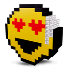 Emoji 3D Coloring Voxel Paint simgesi