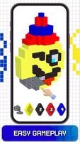 Emoji 3D Coloring Voxel Paint Ekran Görüntüsü 1