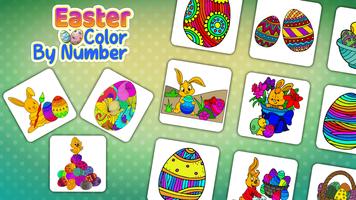 Easter Eggs Color by Number Screenshot 2