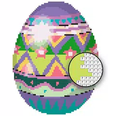 Easter Eggs Pixel Art Painting APK Herunterladen