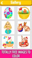 Easter Eggs Pixel Art Affiche