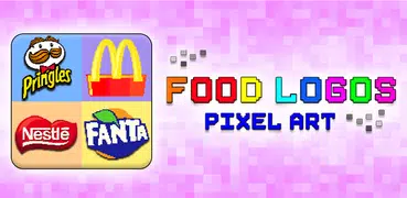 Food Pixel Art Coloring Book