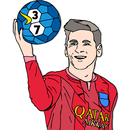 Football Players Paint by No. APK