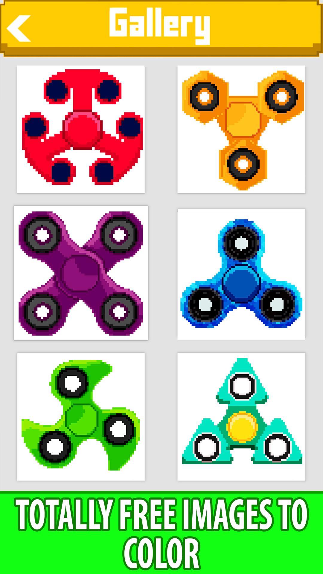 Fidget Spinner Pixel Art : Fidget Spinners by ArielKamikaze on