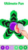 Fidget Spinner Pixel Art capture d'écran 3