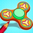 ”Fidget Spinner Paint by Number