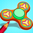 Fidget Spinner Paint by Number APK