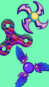 Screenshot 2 for Fidget Spinner Paint by Number
