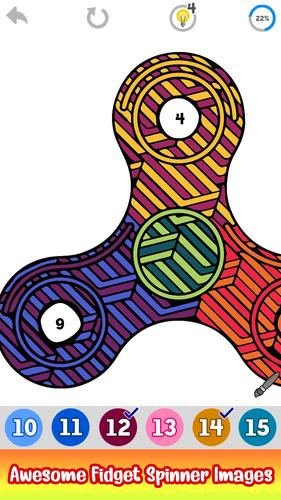 fidget spinner paintnumber glitter color book apk 32