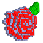 Flowers Mandala 3D Coloring icono