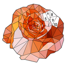 Flowers Poly Art Coloring Book APK