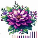Flowers Pixel Art Coloring APK