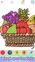 Fruits Color by Number Book ảnh chụp màn hình 1