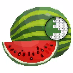Fruits Pixel Color by Number アプリダウンロード