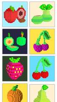 Fruits Voxel poster