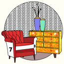 Furniture Color by Number Book APK