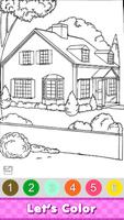 House Color By Number الملصق