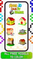 House Voxel Plakat