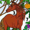 Horse Glitter Color by Number APK