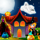 Halloween House Design - Decorate, Build by Number icône