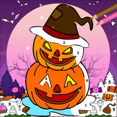 Halloween Color by Number Book XAPK 下載