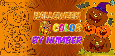 Halloween Paint by Number Book