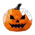 Halloween Poly Art icône