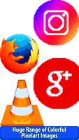 Internet Logos Pixel Art imagem de tela 1