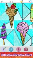Ice Cream Paint by Numbers ảnh chụp màn hình 3