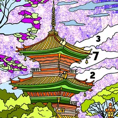 Japenese Paint by Number Book XAPK download