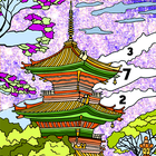 Japenese Paint by Number Book иконка