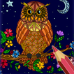 Owls Color by Number Drawings