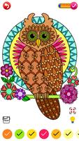 Owls Color by Number Drawings ảnh chụp màn hình 3
