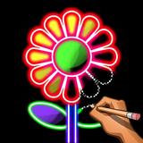 Learn to Draw Glow Flowers Art simgesi