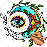 Learn To Draw Tattoo - Glitter icon