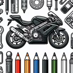 Motorcycles Paint by Number APK download