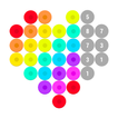 Mosaic Color by Number Hex Art