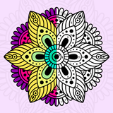 Mandala Color by Number Book