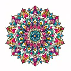 Mandala Color by Number Book APK download