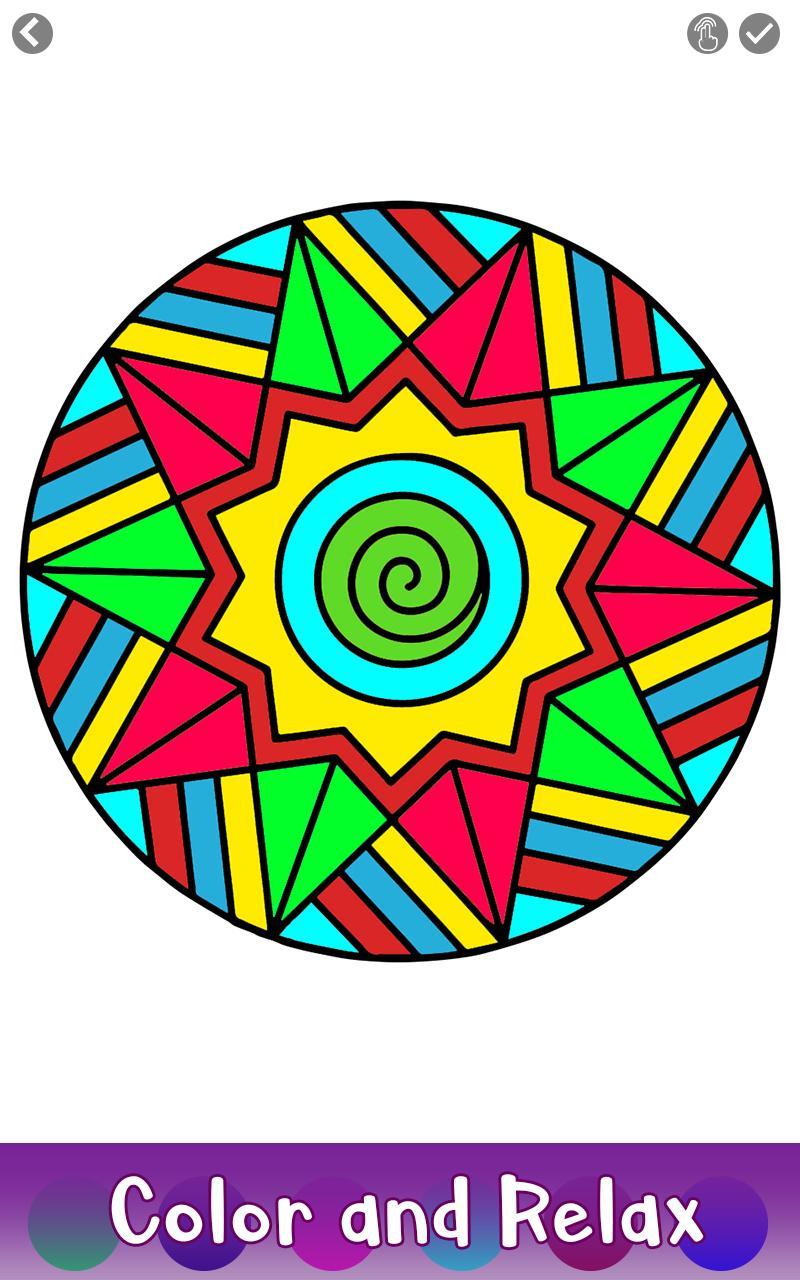 Download Adult Color by Number Book - Paint Mandala Pages for Android - APK Download