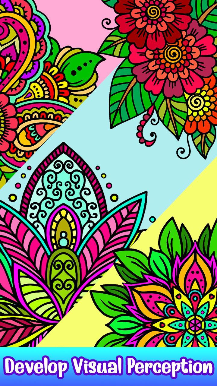 Download Adult Color by Number Book - Paint Mandala Pages for Android - APK Download