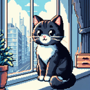 Cats Pixel Art Coloring Book APK