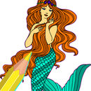 Mermaid Paint By Number Book APK