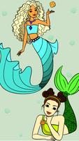 Mermaid Paint By Number Book ảnh chụp màn hình 1