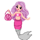 Mermaid Pixel Art Coloring Art APK